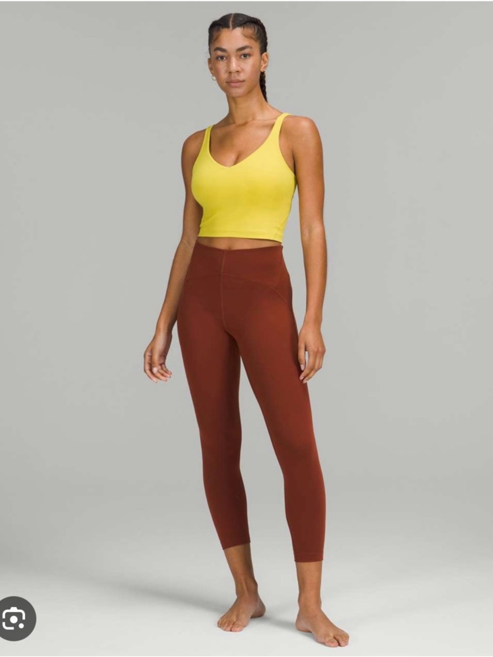 Lululemon Instill High Rise Tight 25” Date Brown